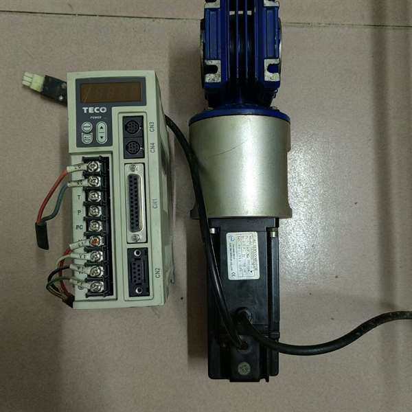可维修出；TECO东元伺服驱动器电机一套，驱,电子元器件市场,其它元器件,淘宝优惠券,粉丝福利购,淘宝优惠卷