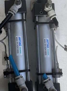 可维修亚德客气缸SC32X100S，两件套，几乎全新