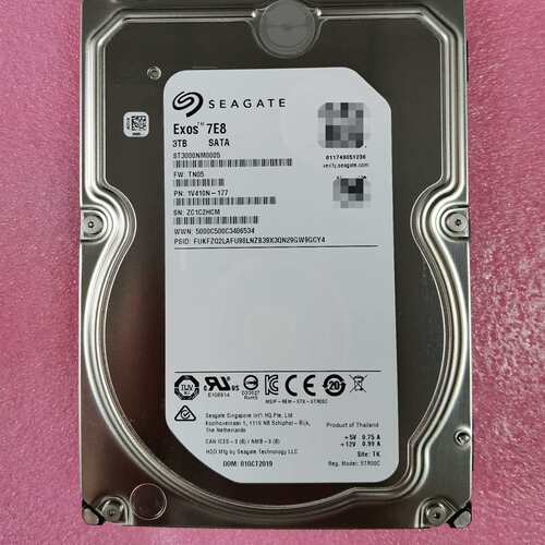 可维修全新希捷3TB SATA ST3000NM0005议价