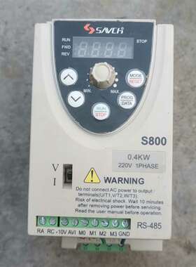 可维修SAVCH变频器S800-2S0.4G，220V，0.4KW
