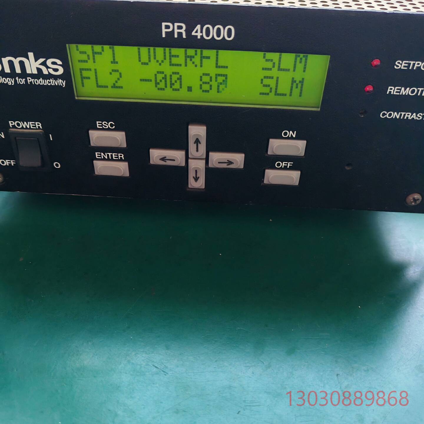 可维修MKS薄膜规真空计控制器，MODEL:PR4000-F2V1