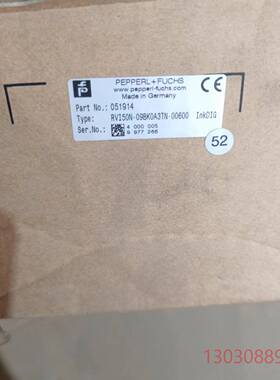 可维修RVI50N-09BK0A3TN-00600,德国P+F倍加
