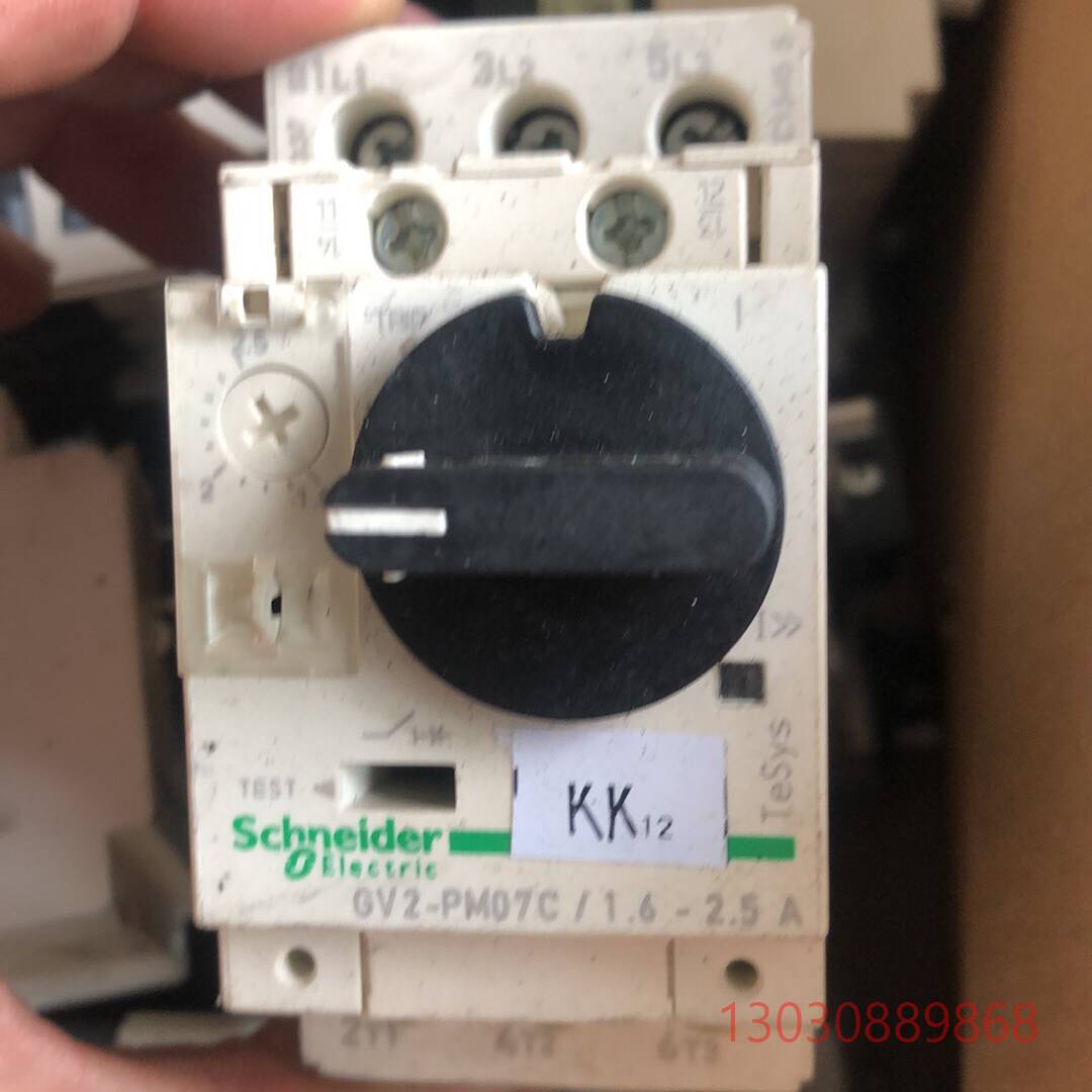 可维修马达断路器GV2PM10C08C旋钮控制电动议价