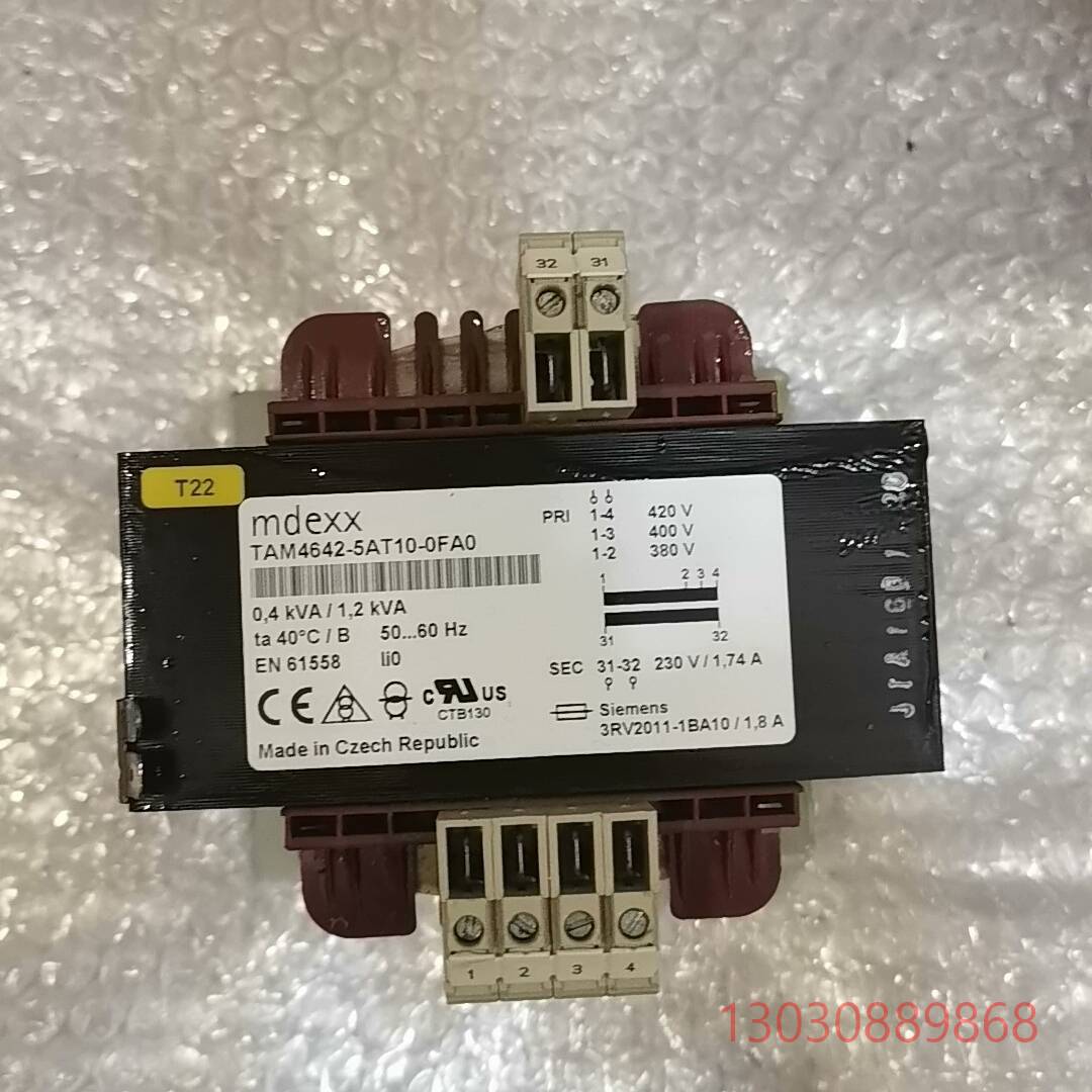 可维修美德克斯变压器 MDEXX TAM4642-5AT10-0F