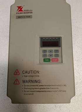 可维修富凌变频器DZB200B0037L4A，3.7KW 380V