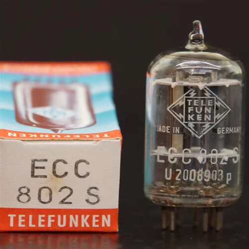 可维修全新◇有盒德律风根ECC802S/12AU7/CV40议价