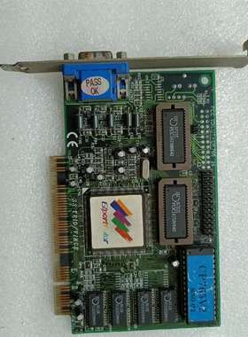 可维修s3 trio/virge pci显卡 老显卡 实物图，包