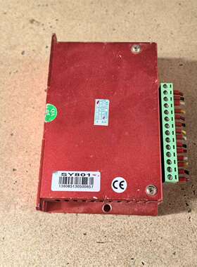 可维修SY801步进驱动器，功能包好，成色如图