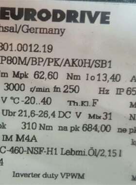 可维修sew伺服电机高动态KH47/R CMP80M/BP/PK/