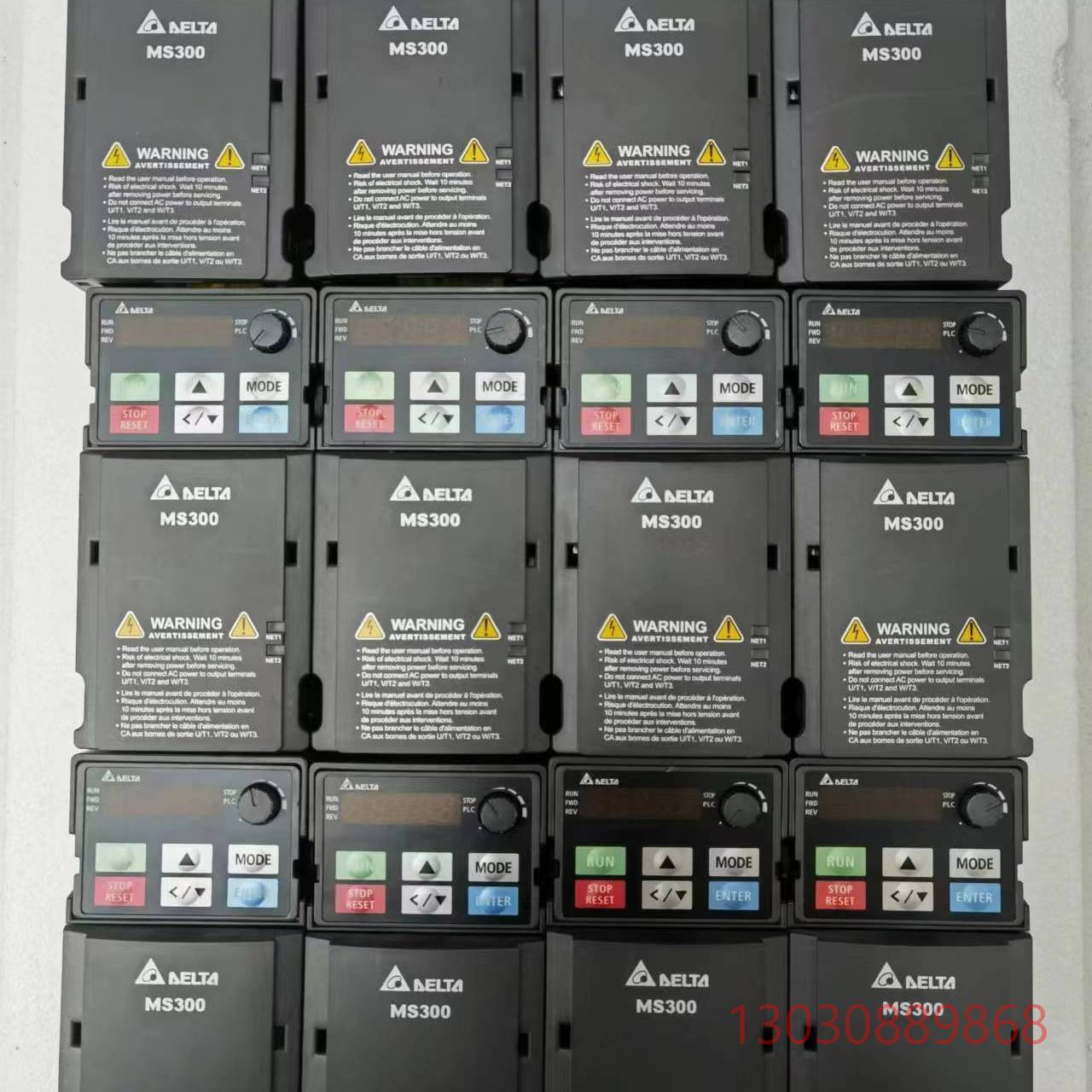 可维修台达变频器MS300系列VFD4A8MS21ANSKA  0