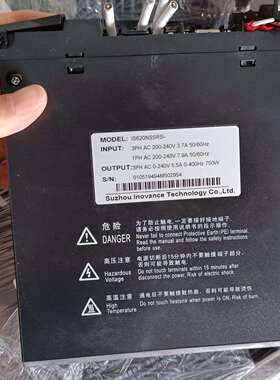 可维修汇川620伺服驱动器IS620NS5R5I，750W功率，