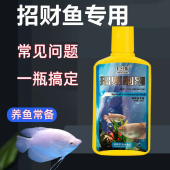 招财鱼专用制剂战船鱼红斑红点赤掉鳞水霉凸眼烂尾观赏鱼水族用品