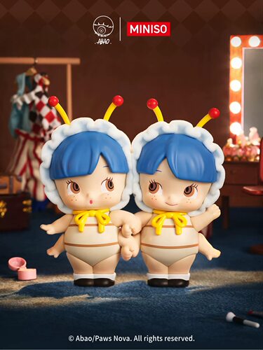 MINISO名创优品ABAO花间协奏曲系列手办盲盒现货包邮礼物惊喜玩具