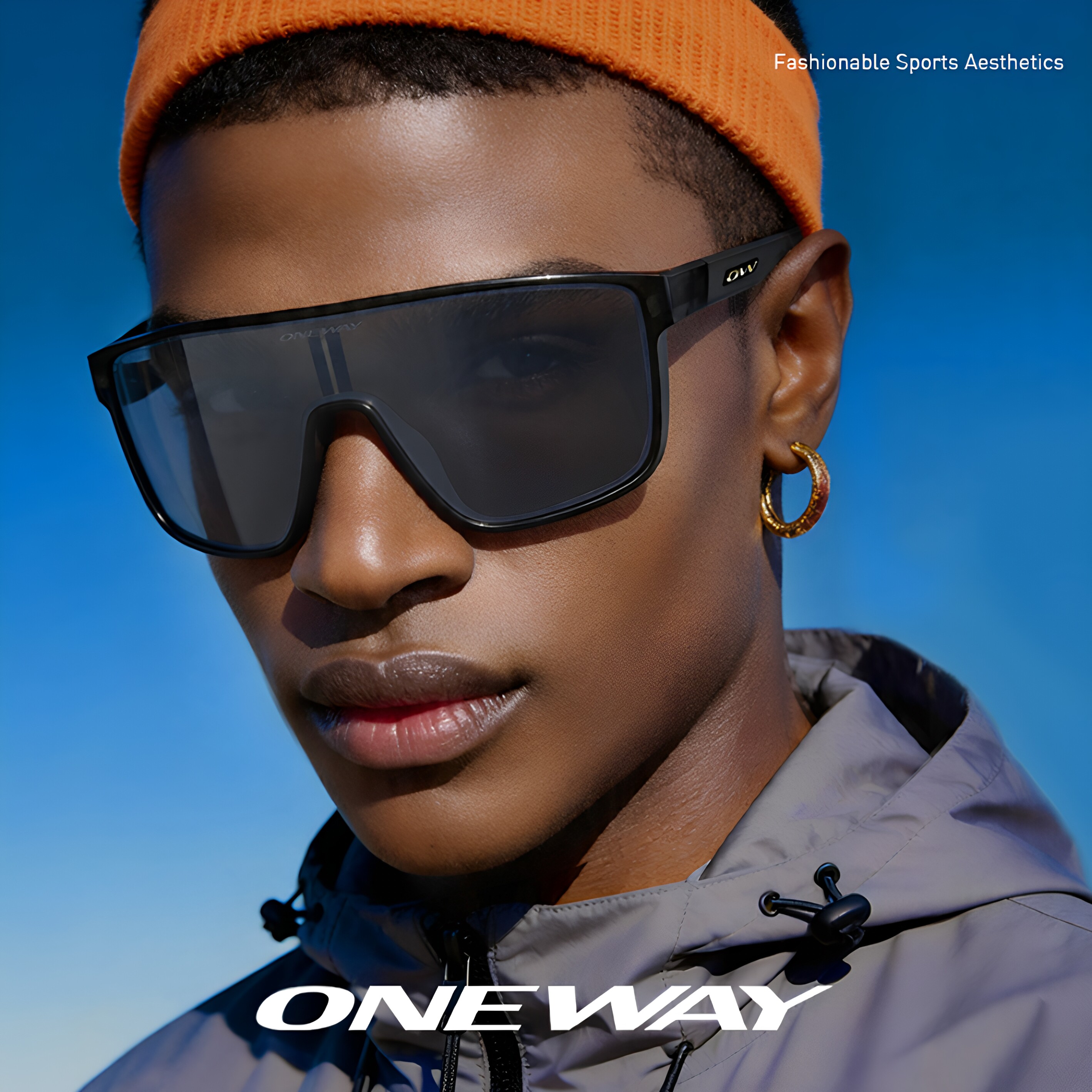 ONEWAY踏泥系列户外多功能运动镜 TR90 太阳眼镜 男女同款情侣款