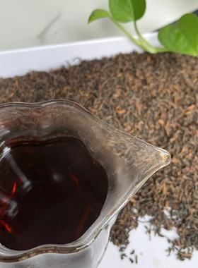 千树六堡茶【05幼芽】2005年灵芝香参香棉滑细腻饱满梧州六堡黑茶