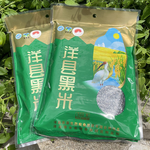 新米正宗洋县黑米陕西月子血糯米