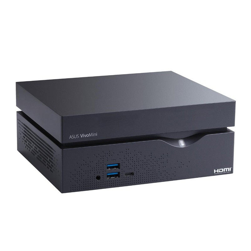 华硕(asus) vc66商用办公教育 mini迷你台式机微型电脑主机