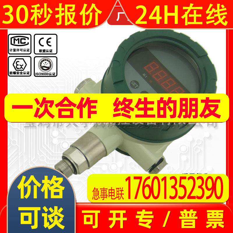 智能温度控制器电子数显温度PT100数显电接点温度表厂家