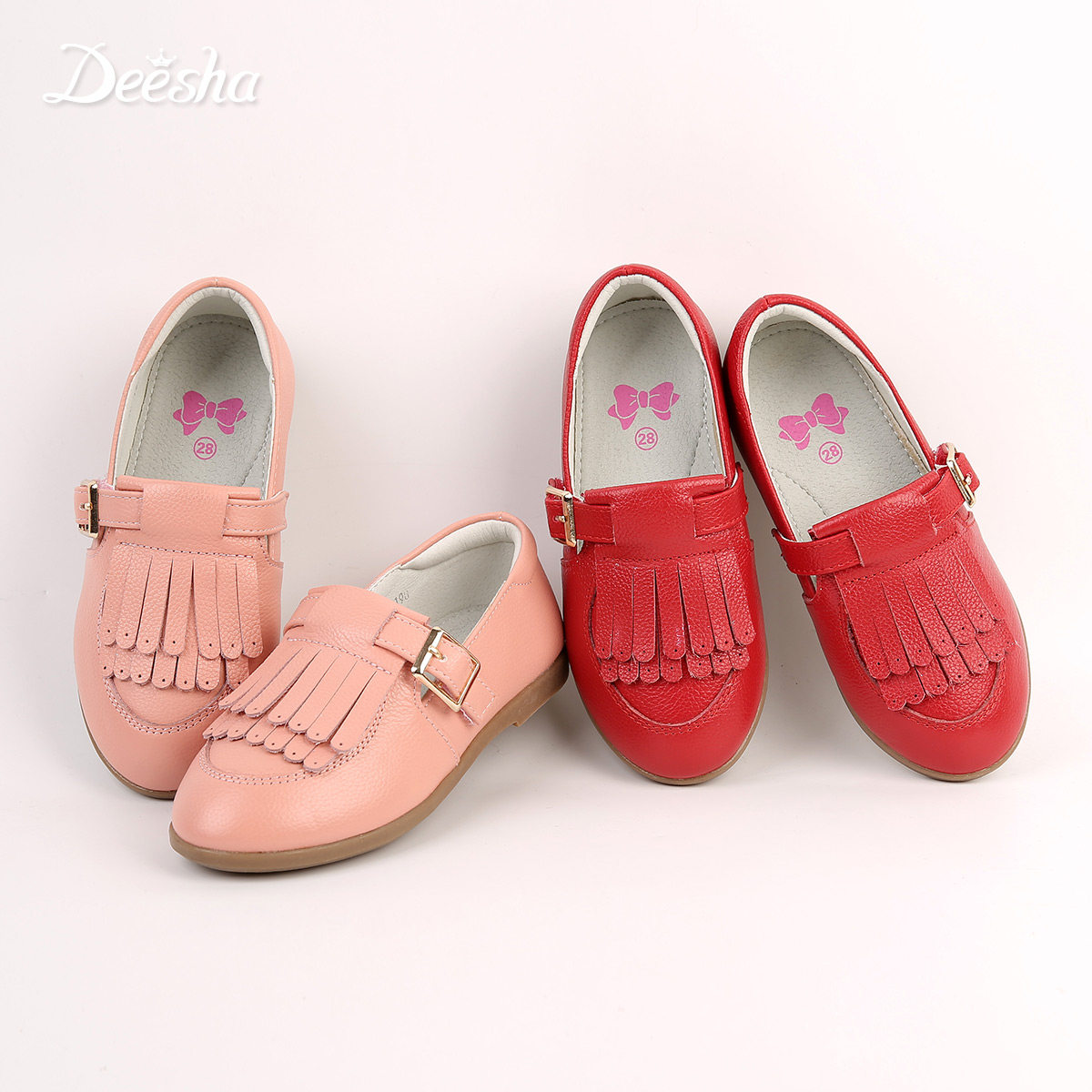 Chaussures enfants en cuir pour printemps - Ref 1029557 Image 1