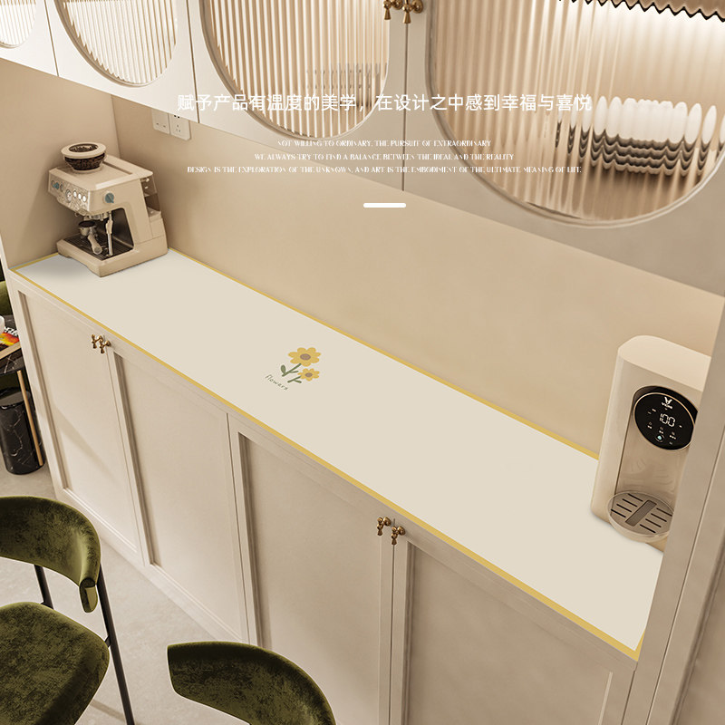 现代简约玄关边柜桌垫餐边斗柜鞋柜防脏免洗电视柜盖布台面保护垫