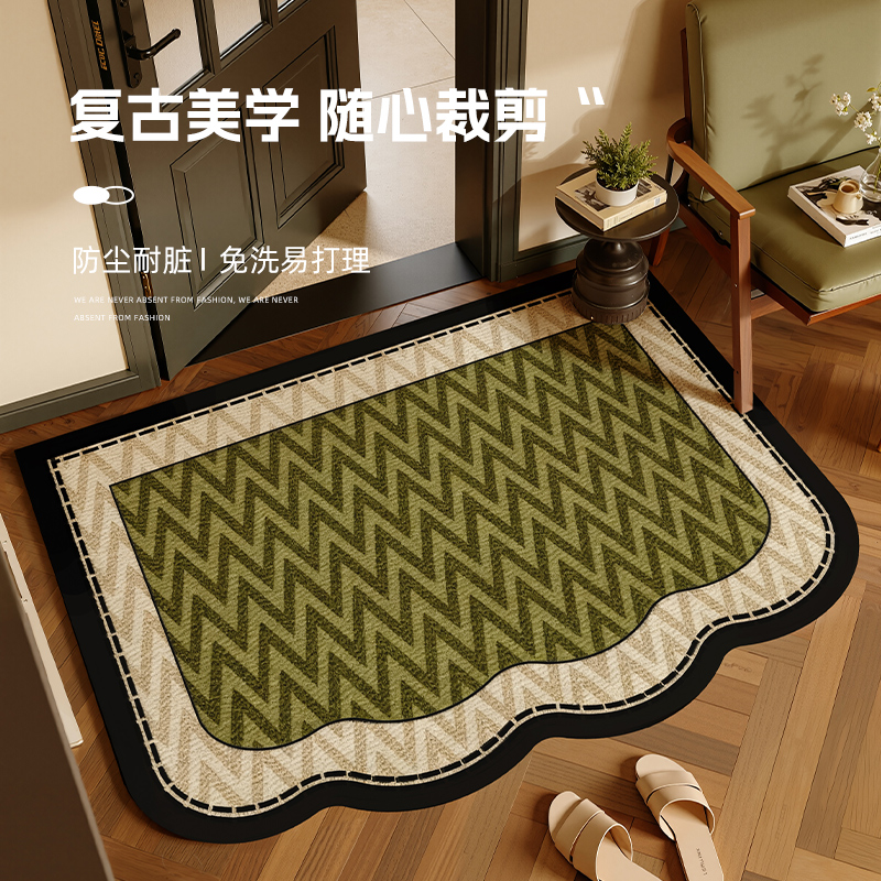 入户门地垫进门地毯高级门口垫子家用门垫轻奢玄关客厅脚垫可定制
