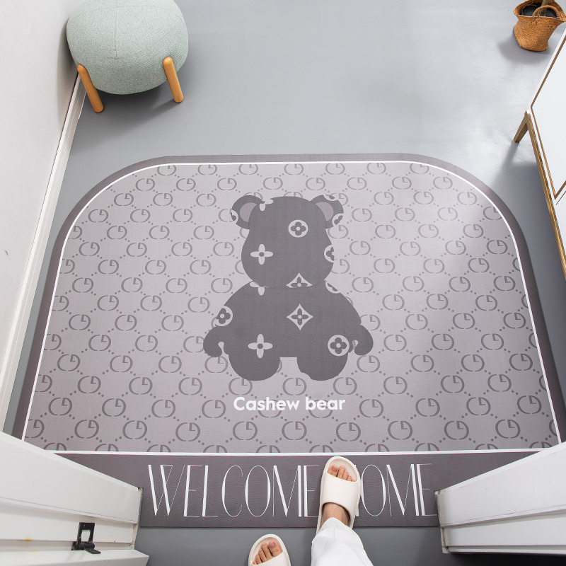 轻奢高级感入户门地垫可擦免洗pvc家用防滑可裁剪皮革进门口门垫,居家布艺,入户地垫,淘宝优惠券,粉丝福利购,淘宝优惠卷