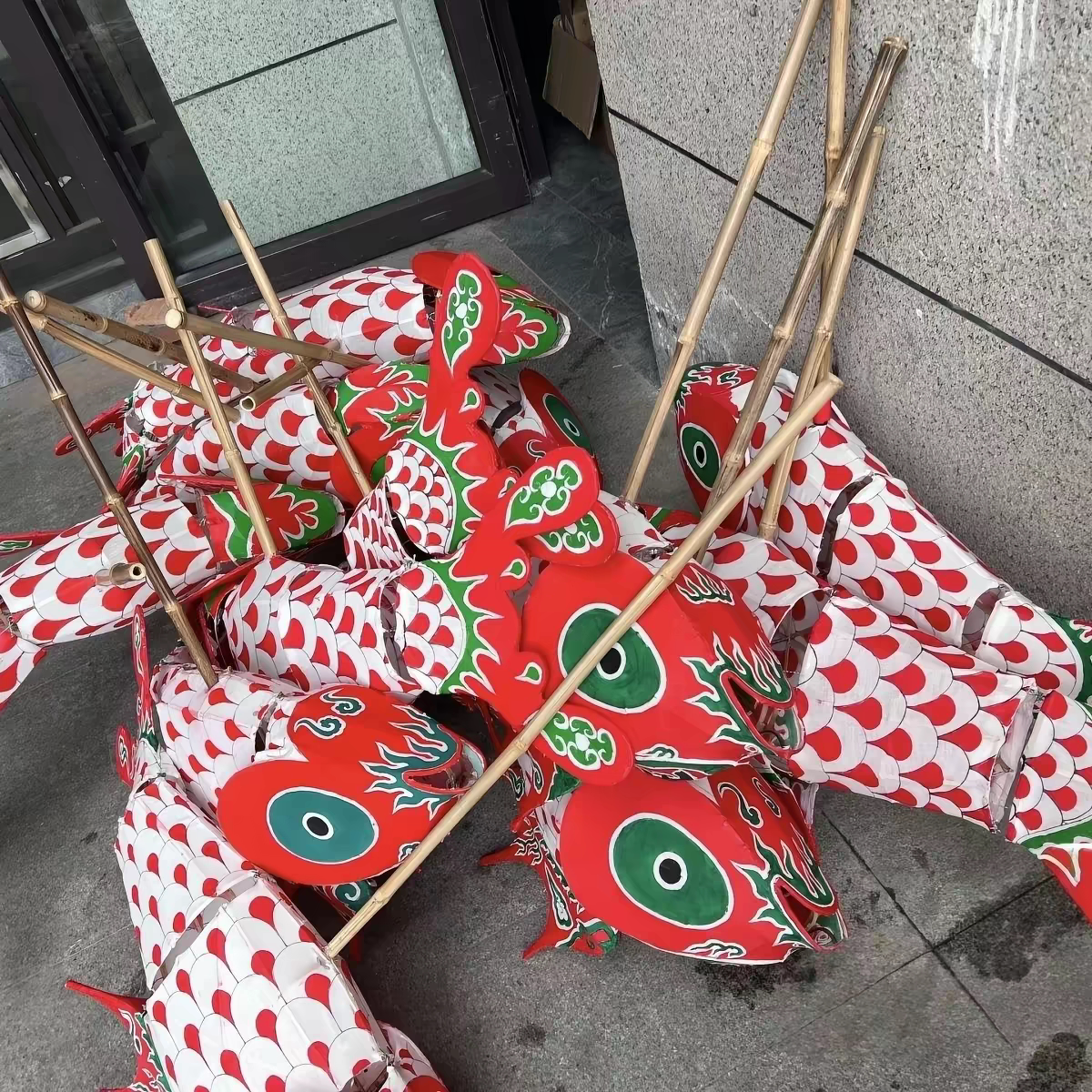 网红大型锦鲤鱼灯户外发光鱼花灯元宵灯会商业街打卡鱼形灯笼
