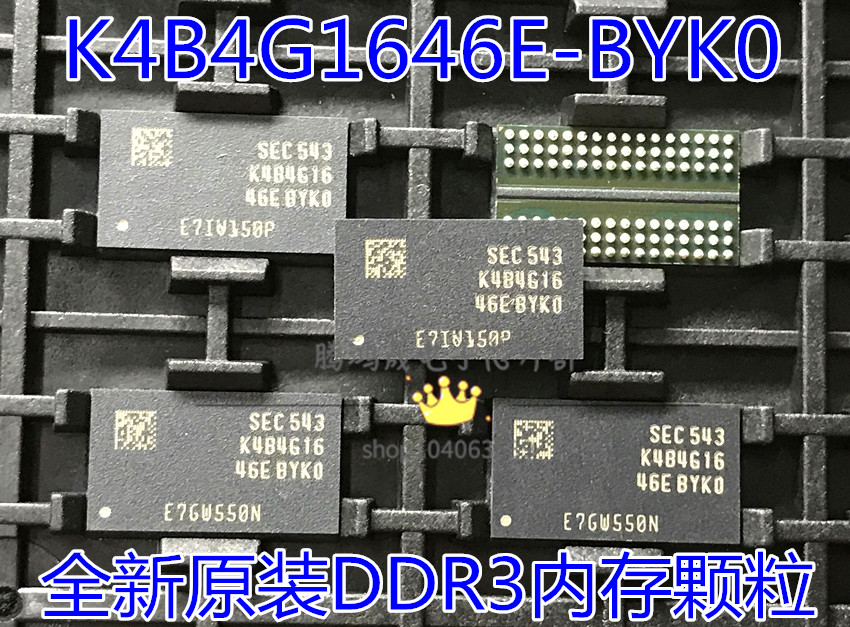 FBGA96 K4B4G16 K4B4G1646E-BYK0 K4B461646E-BYKO DDR3 256M*16 电子元器件市场 芯片 原图主图