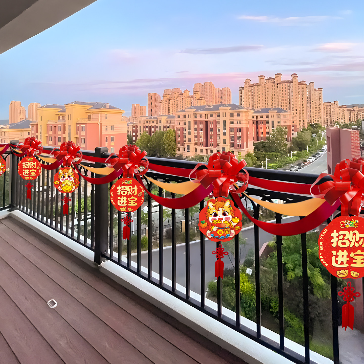 2026新年氛围布置马年新款挂件场景楼梯扶手装饰春节过年用品大全,节庆用品/礼品,装扮布置套餐,淘宝优惠券,粉丝福利购,淘宝优惠卷