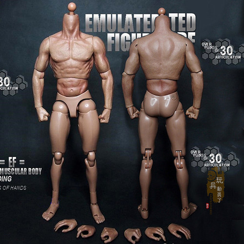 金刚狼肌肉素体模型兵人