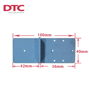 东泰DTC一字底座铰链孔位板合页飞机专用开孔定位模板35杯40杯