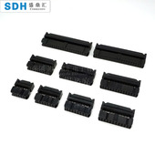 6P8P10P16P20P26P FC排线头2.54MM间距 IDC压线头 64P牛角插头