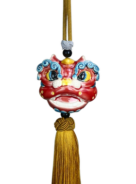 广东佛山文创醒狮挂件