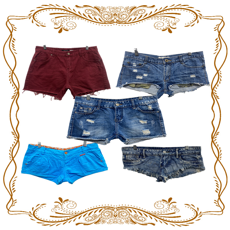 古着vintage夏季学生短裤