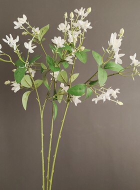 仿真茉莉夜来香满天星丁香跨境货源家居婚庆景观装饰设计假花批发