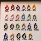 纯手工编织万能扣绳扣手串滴溜连接扣手链扣环编绳跑环扣头配件款