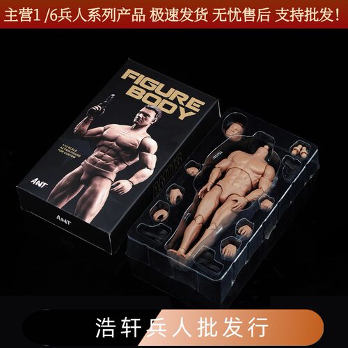 ANT1/12兵人偶6寸肌肉男素体