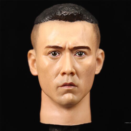 1/6兵人头雕模型亚洲男影星现货