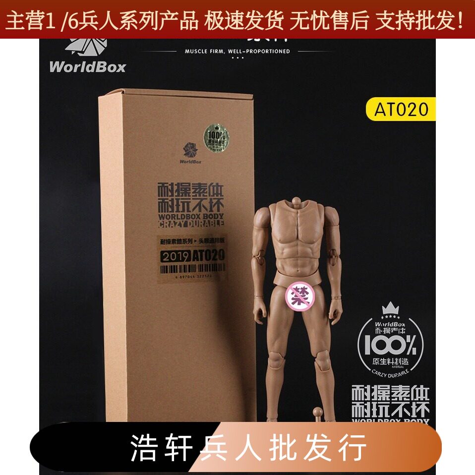 1/6耐操通用版at020关节可动兵人