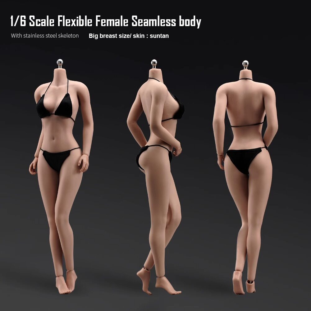 女素体关节潮流兵人1/6模型配件图片