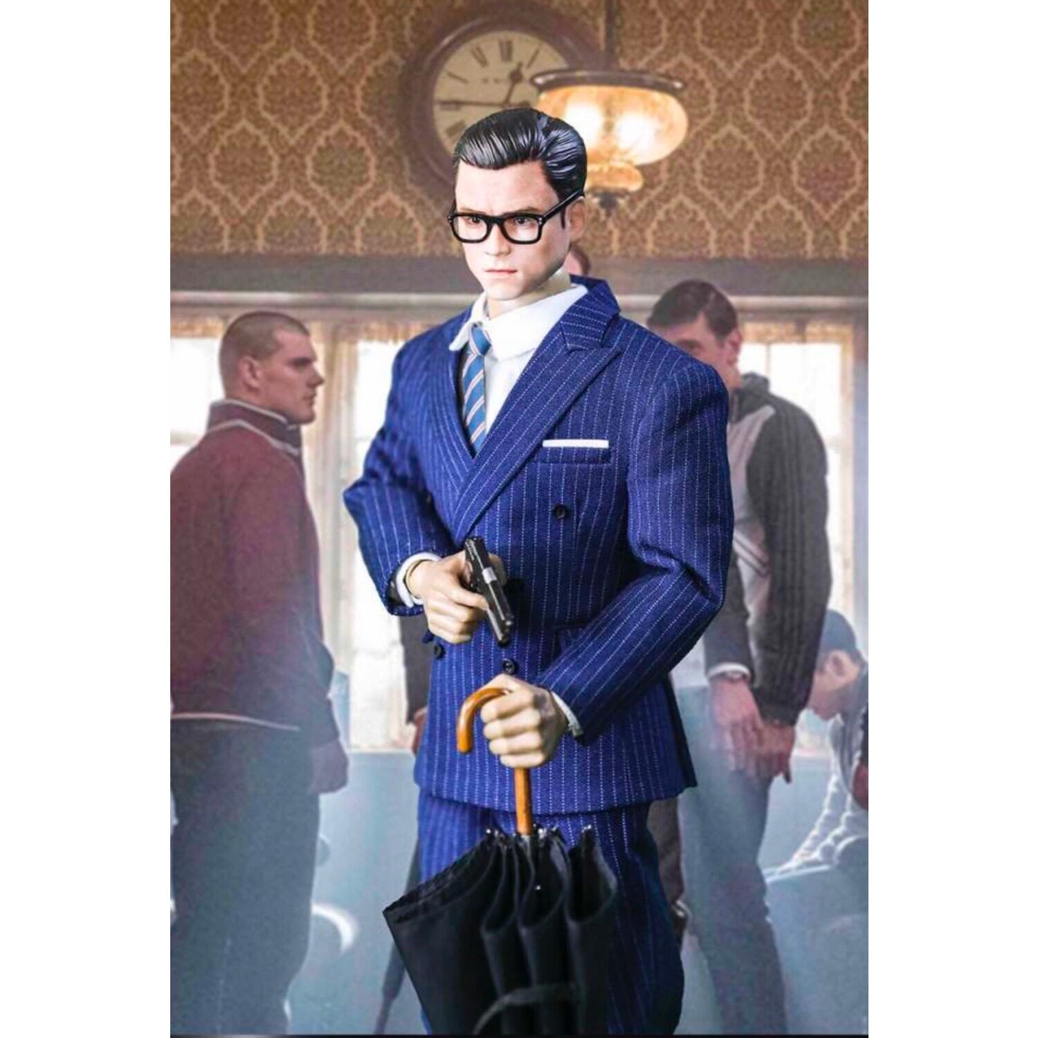 现货1/6兵人西装套装送眼镜