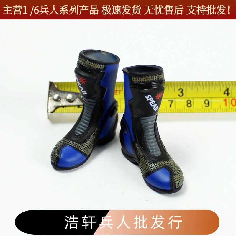 现货TA37-13 1/6 兵人模型 女 摩托车 靴子女鞋适合HT PH 女素体