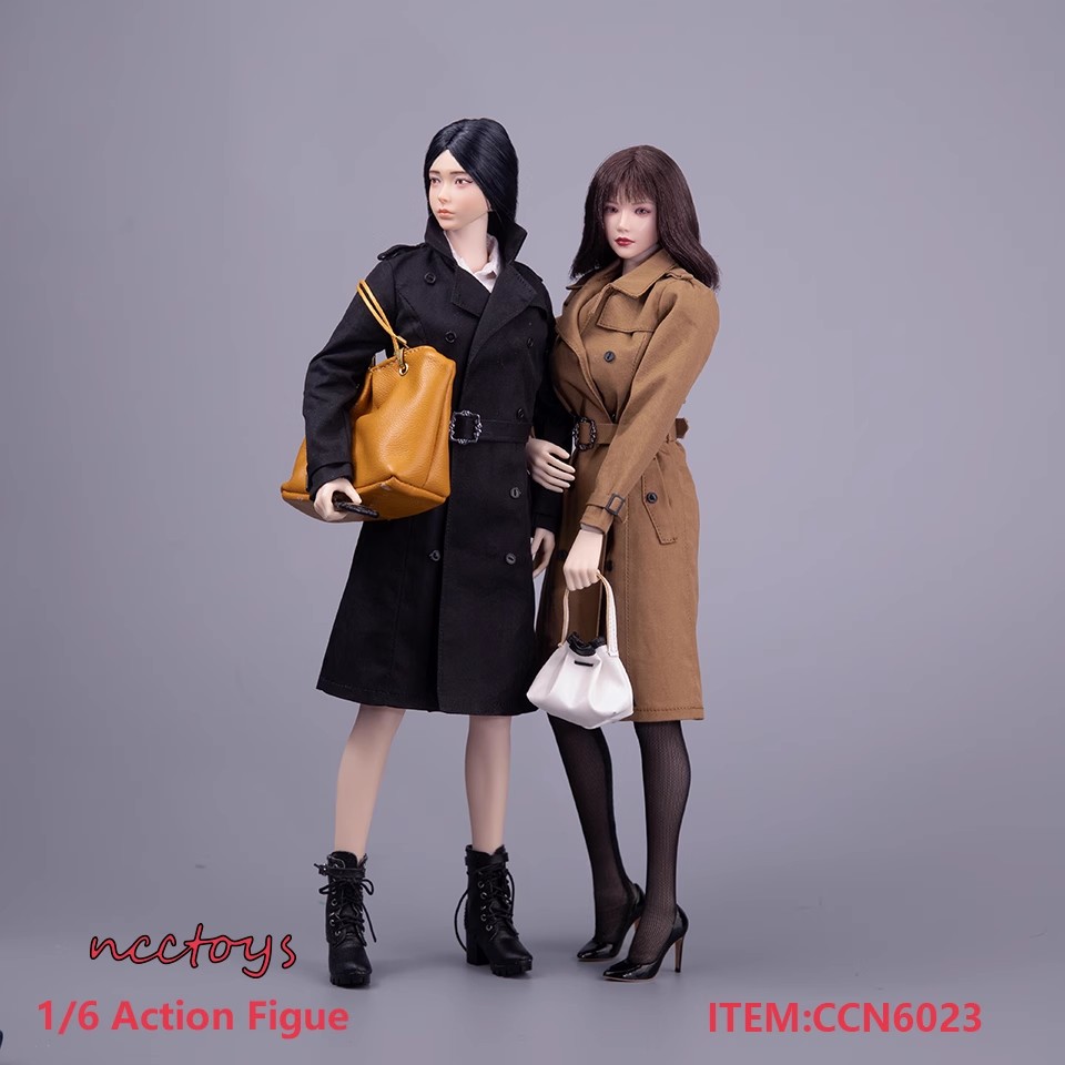 1/6女兵人CCN6023女风衣外套