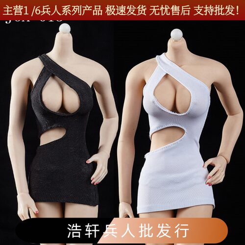 现货1/6女兵人连体裙潮流