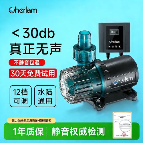 彻朗变频静音水陆两用潜水泵