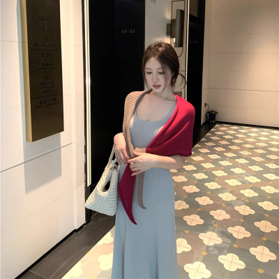 背心吊带连衣裙女夏长款度假