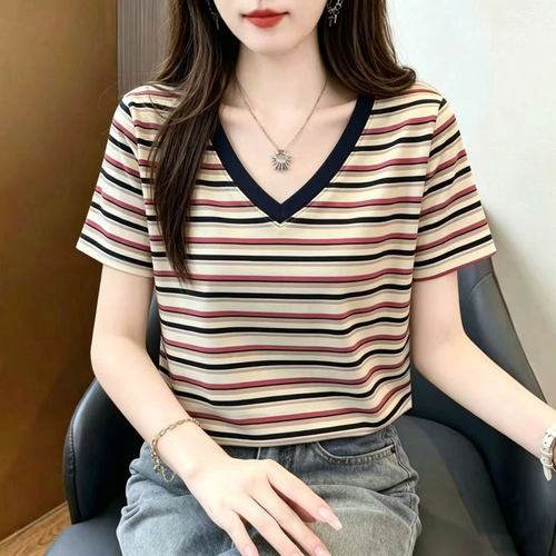 广东广州十三行女装东莞虎门白马高端江苏上衣深圳南油短袖女T恤