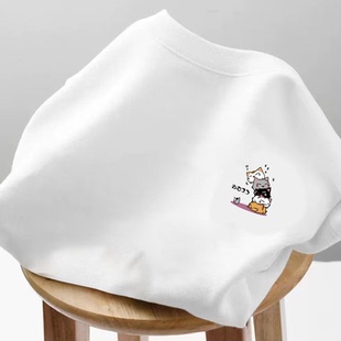 广东广州守秀十三行短袖棉t恤女2025夏季新款韩版杭州四季青女装