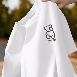 青岛即墨纯棉卫衣广州广东十三行女装寸衫女短袖t恤打底薄款大码