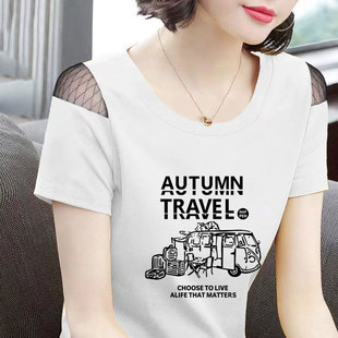 广州十三行女装爆款夏装花都岭南深圳南油时装产地发货的短袖T恤